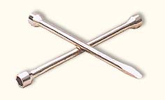 CROSS WHEEL SPANNERS 3 WAYS +