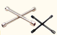 CROSS WHEEL SPANNERS 4 WAYS